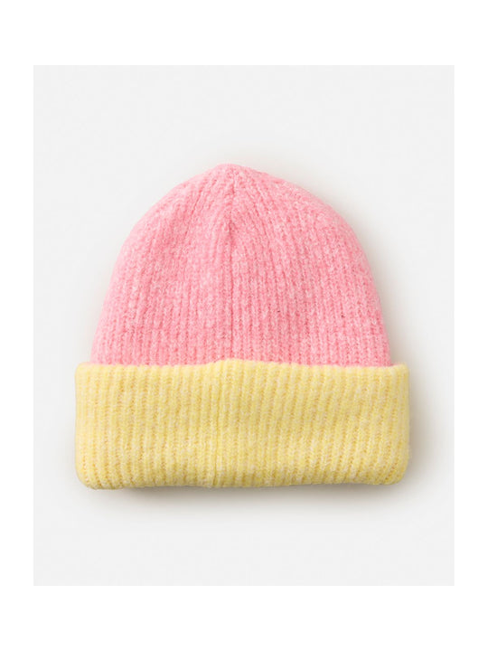 Czapka RIP CURL 2 TONE REG REVO BEANIE różowa
