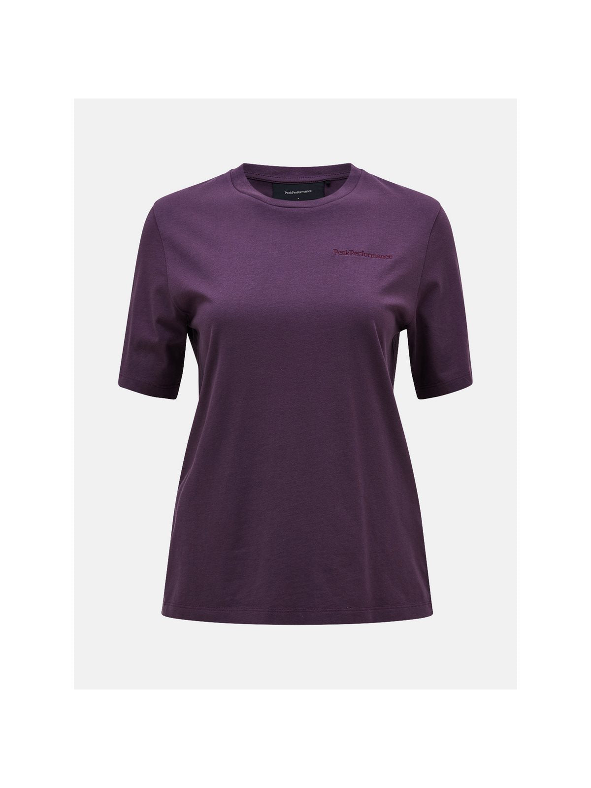 Koszulka Peak Performance W Original Small Logo Tee fioletowy - Adventure Sports