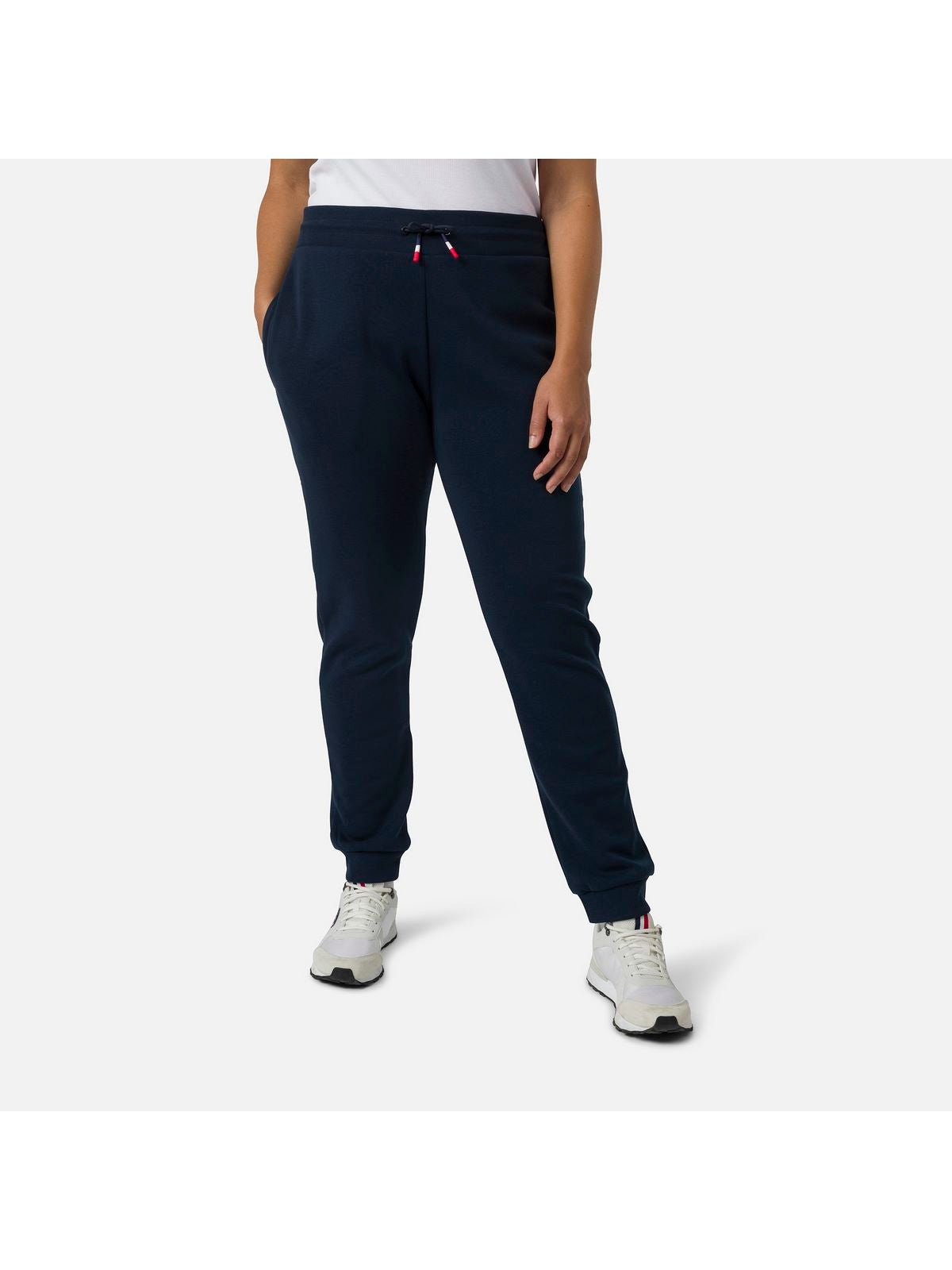 Spodnie dresowe damskie Rossignol W Logo Pant Fl granatowy - Adventure Sports