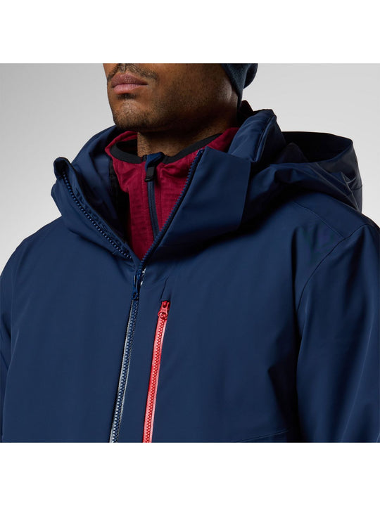 Kurtka narciarska męska ROSSIGNOL M 4Ws Blackside Insulated Jack niebieska
