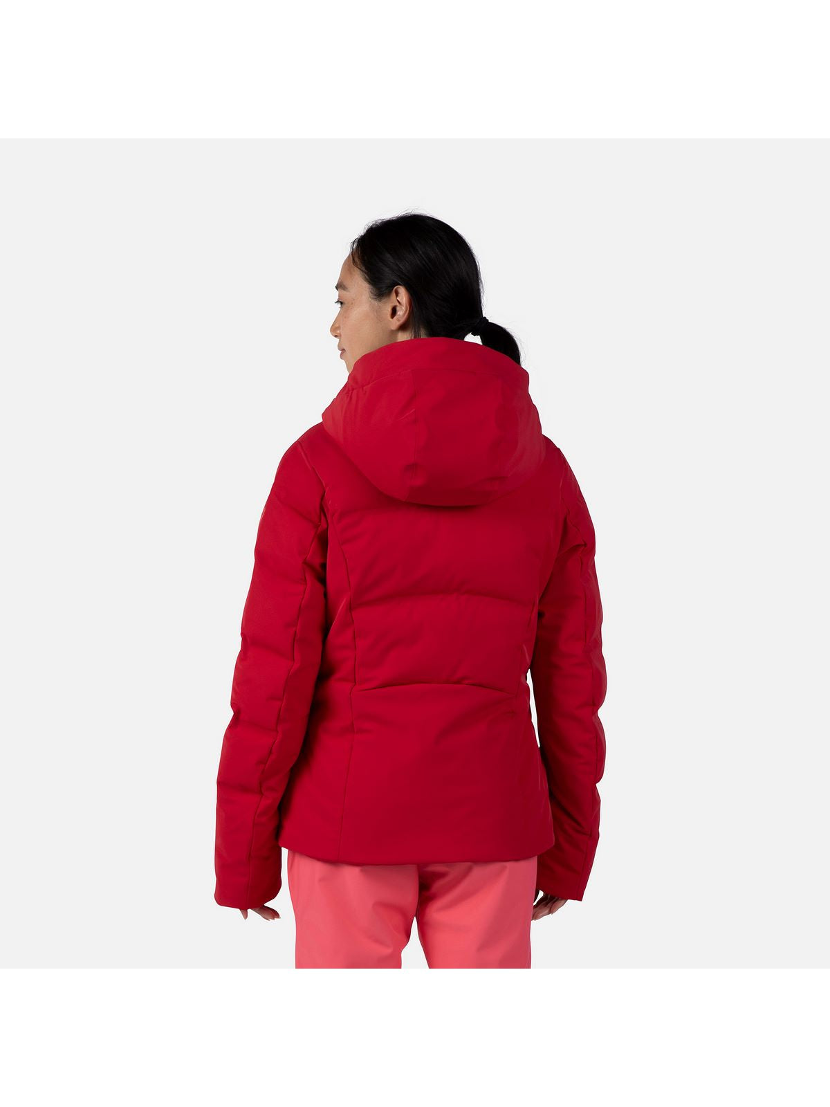 Kurtka ocieplona PrimaLoftem Rossignol W Blackside Puffy Jkt czerwony - narciarska - Adventure Sports