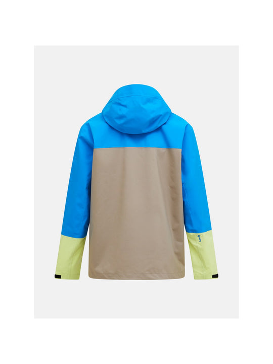 Kurtka PEAK PERFORMANCE Trail Hipe Shell Jacket Men beżowy - Adventure Sports
