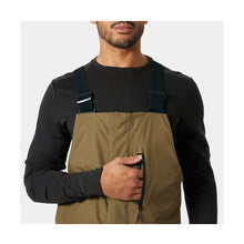 Spodnie narciarskie męskie HELLY HANSEN SOGN BIB CARGO PANT brązowe

