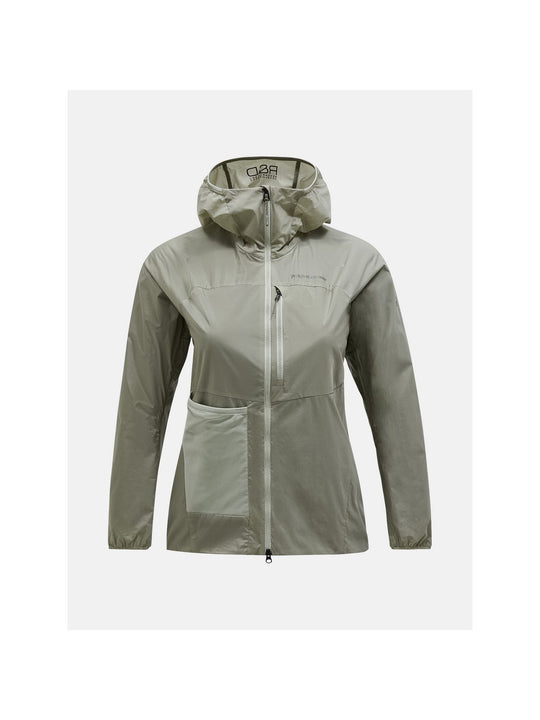 Kurtka Peak Performance W Vislight Alpha Jacket zielony - Adventure Sports
