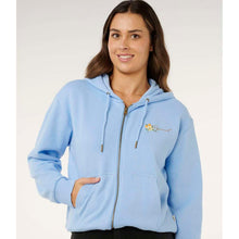 Bluza damska RIP CURL Poolside Zip Thru Relaxed Hood niebieska
