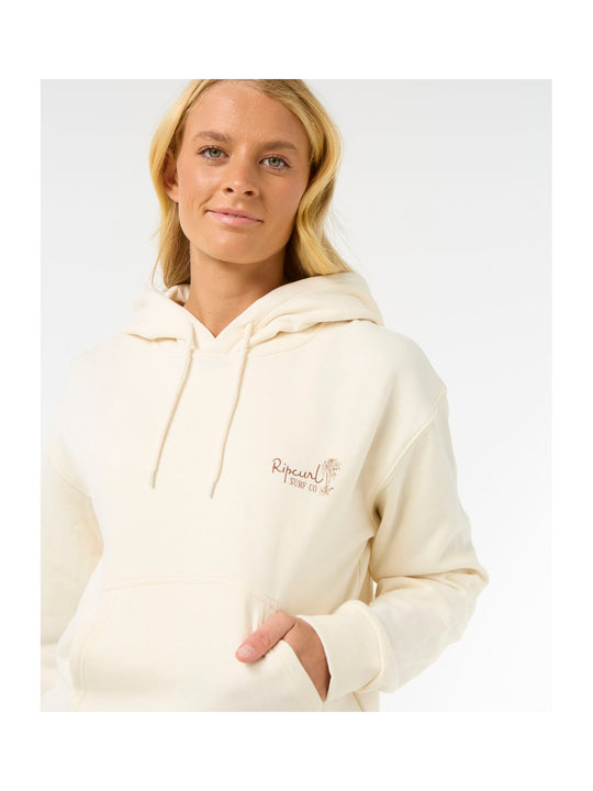 Bluza RIP CURL Paradise Bay Relaxed Hood biały
