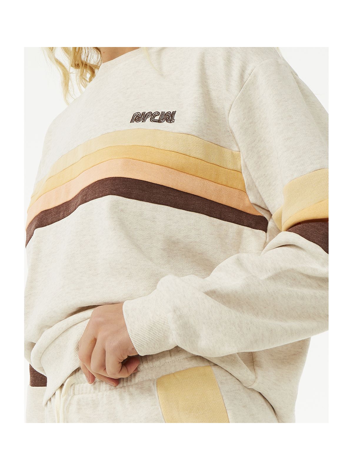 Spodnie RIP CURL Surf Revival Track Pant biały - Adventure Sports