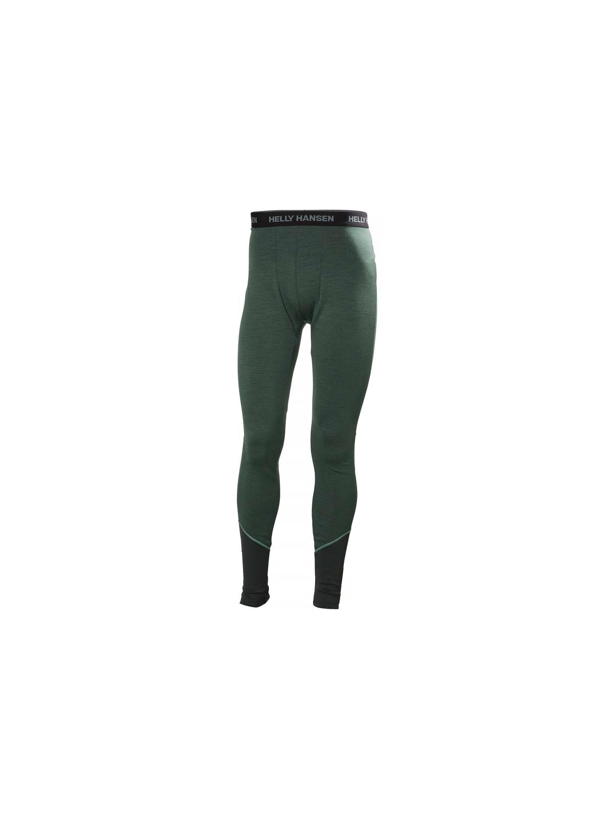 Legginsy męskie HELLY HANSEN Lifa Merino Midweight Pant kolor zielony