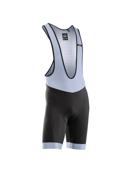 Spodenki rowerowe NORTHWAVE Active Evo Bibshort czarno szare
