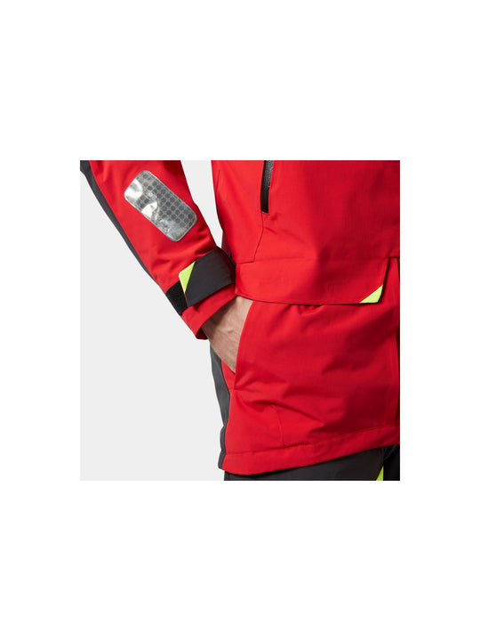 Kurtka męska HELLY HANSEN Skagen Offshore Jacket czerwona
