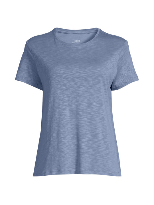 Koszulka CASALL Soft Texture Tee niebieski - Adventure Sports
