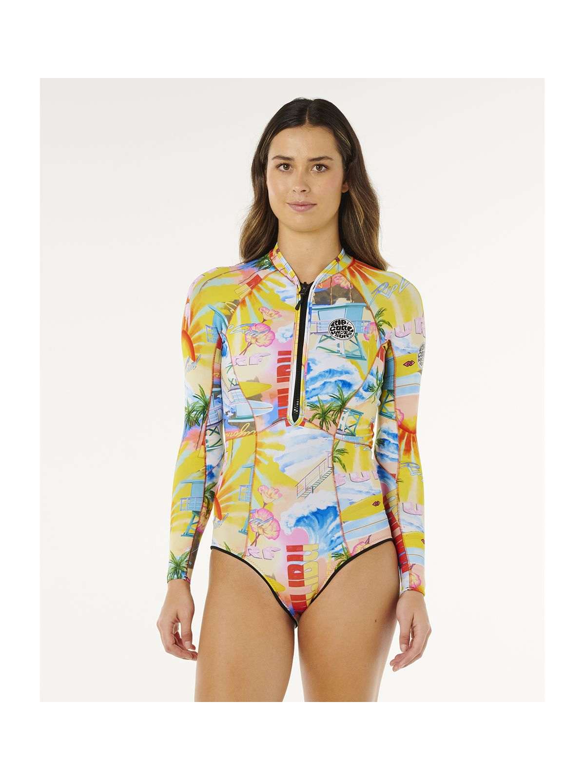 Pianka damska RIP CURL G-Bomb 1.5Mm Ls Fz Full Spring multikolor