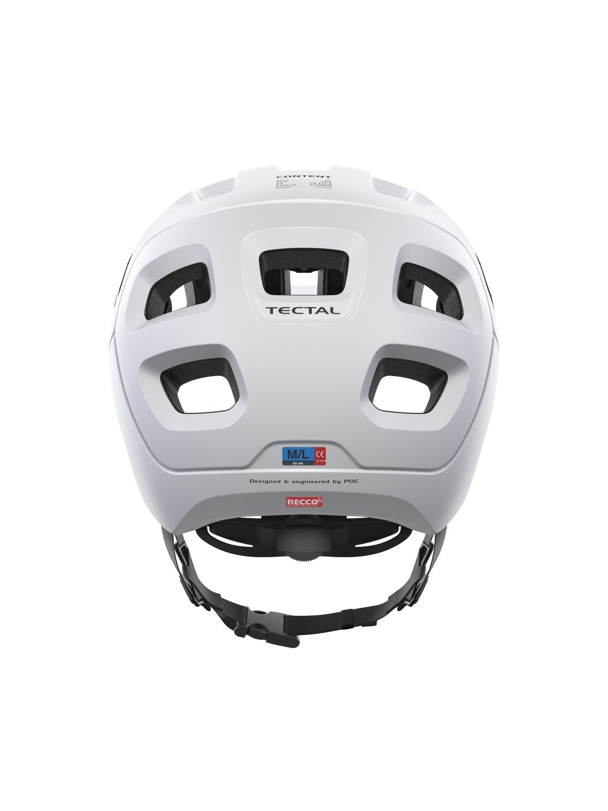 Kask rowerowy POC Tectal biały