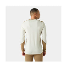 Bielizna termiczna męska HELLY HANSEN LIFA MERINO MIDWEIGHT CREW biała
