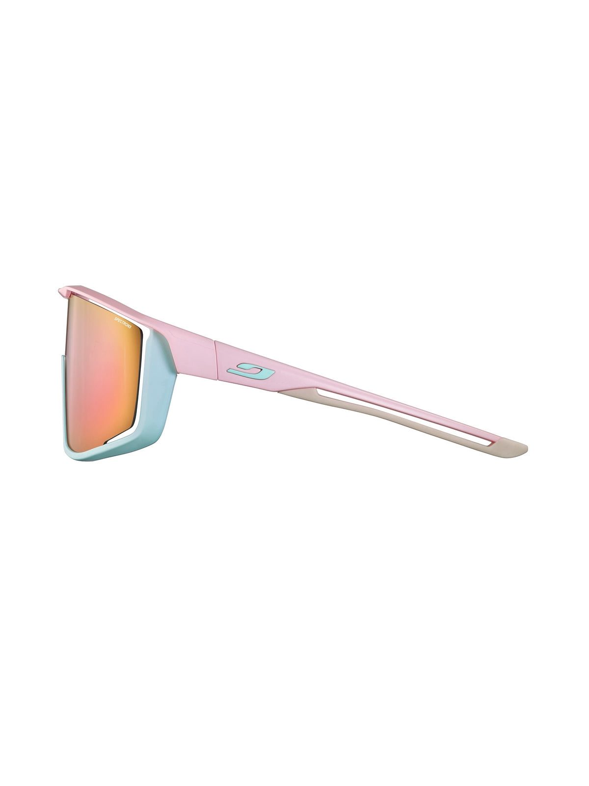 Okulary rowerowe Julbo Fury - pastelowy różowy/pastelowy niebieski | Spectron cat 3Cf - M - Adventure Sports
