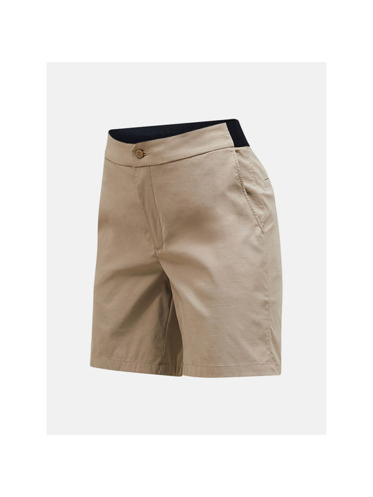 Szorty PEAK PERFORMANCE W Player Shorts beżowy - Adventure Sports
