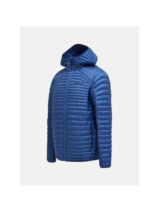 Kurtka męska PEAK PERFORMANCE Monolight Insulated Hood Jacket niebieska
