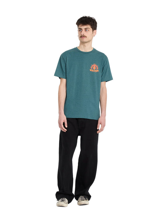 Koszulka rowerowa VOLCOM Solstice Hth Sst zielony
