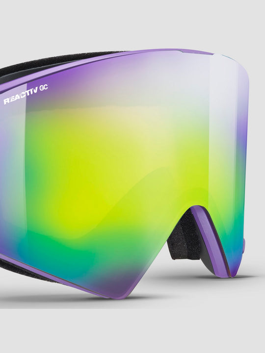 Gogle narciarskie Julbo Razor Edge fioletowy fotochrom Cat 2-3 Glare Control - XL - Adventure Sports
