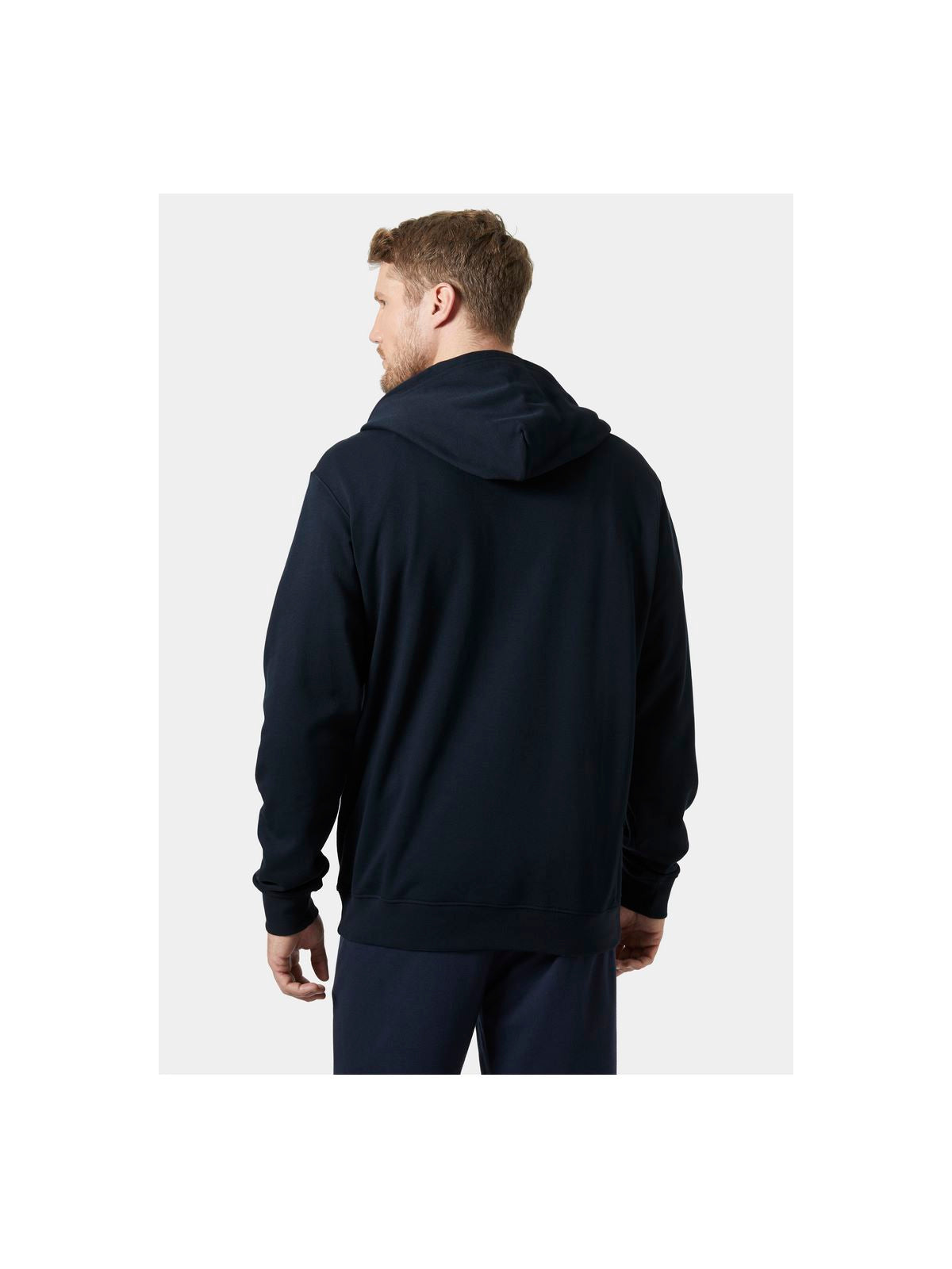 Bluza dresowa męska HELLY HANSEN Core Graphic Sweat Hoodie granatowy - Adventure Sports