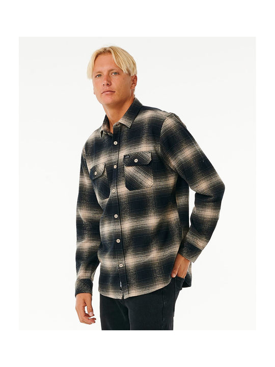 Koszula RIP CURL COUNT FLANNEL SHIRT brązowa
