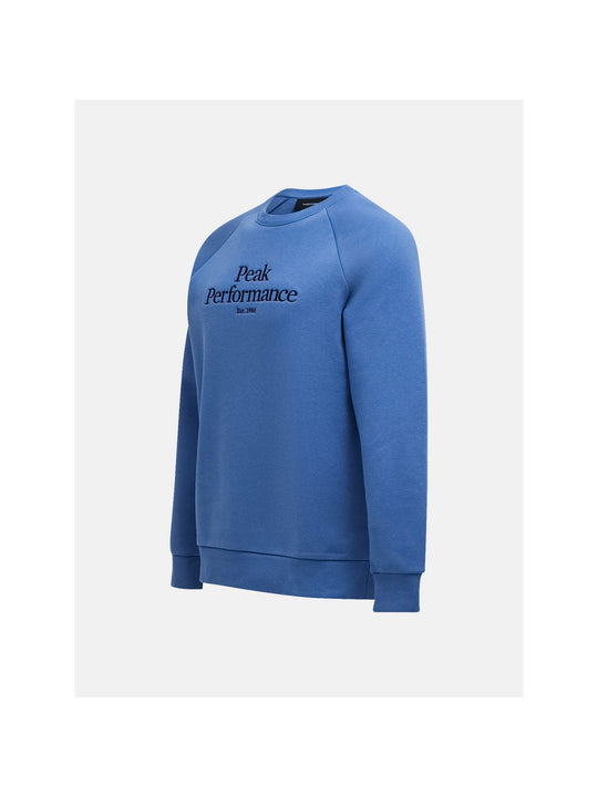 Bluza męska PEAK PERFORMANCE Original Crew niebieska
