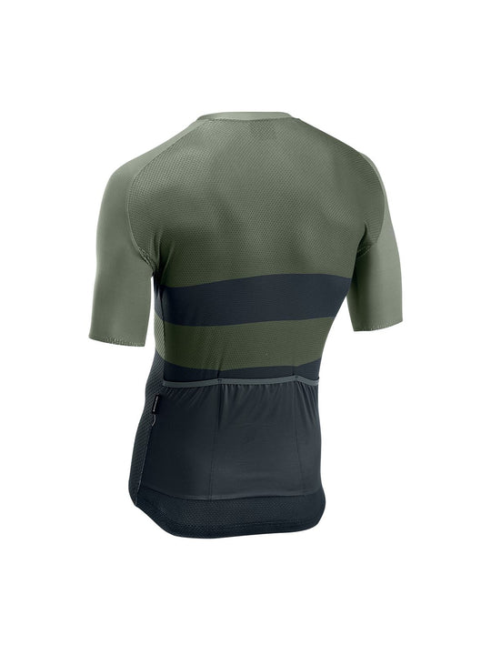 Koszulka rowerowa NORTHWAVE BLADE AIR Jersey - zielony/czarny - Adventure Sports
