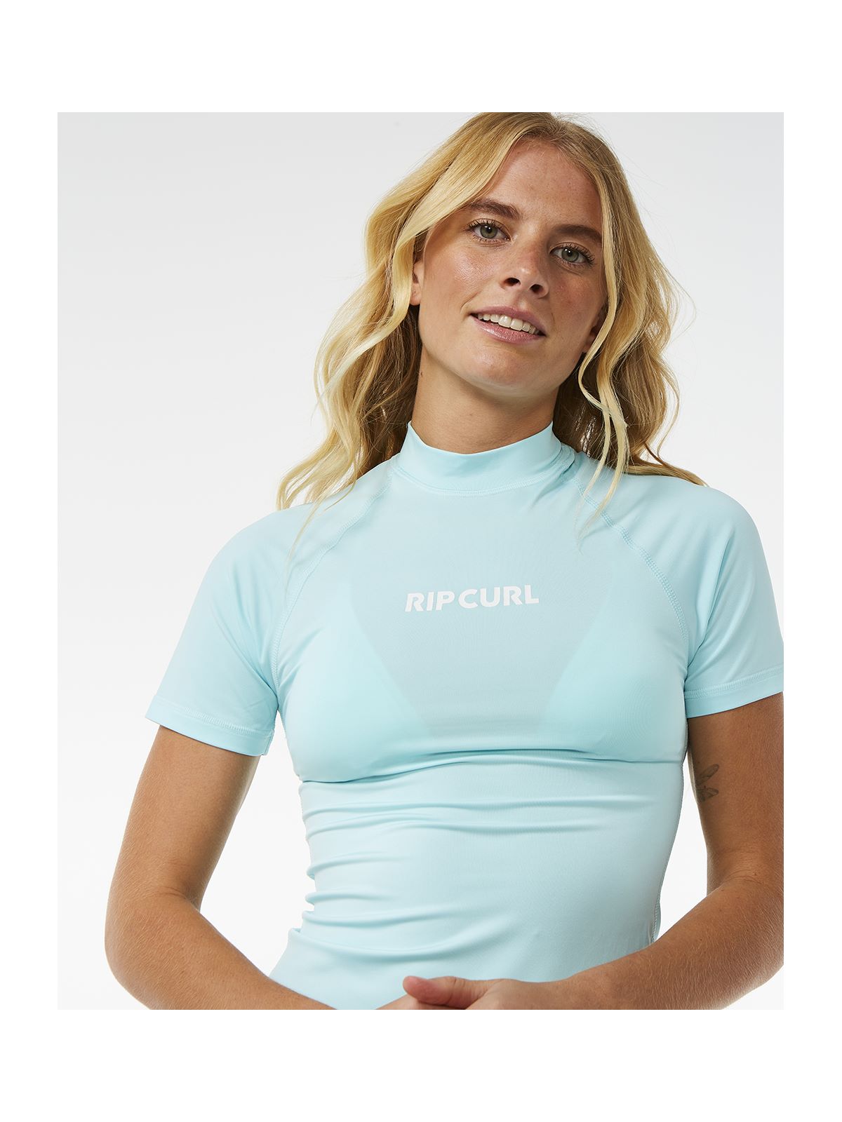 Lycra RIP CURL Classic Surf Ss Upf Rashguard niebieski - Adventure Sports