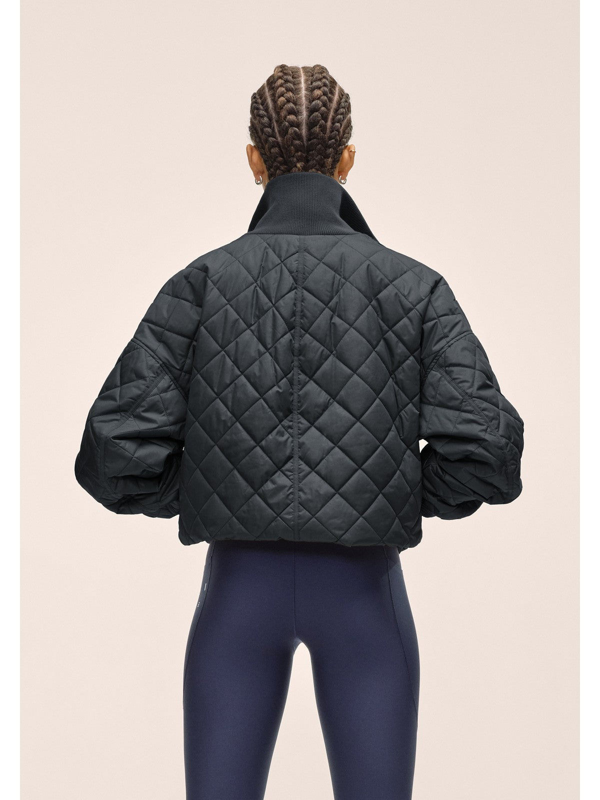 Kurtka damska CASALL Nordic Quilted Jacket kolor czarny