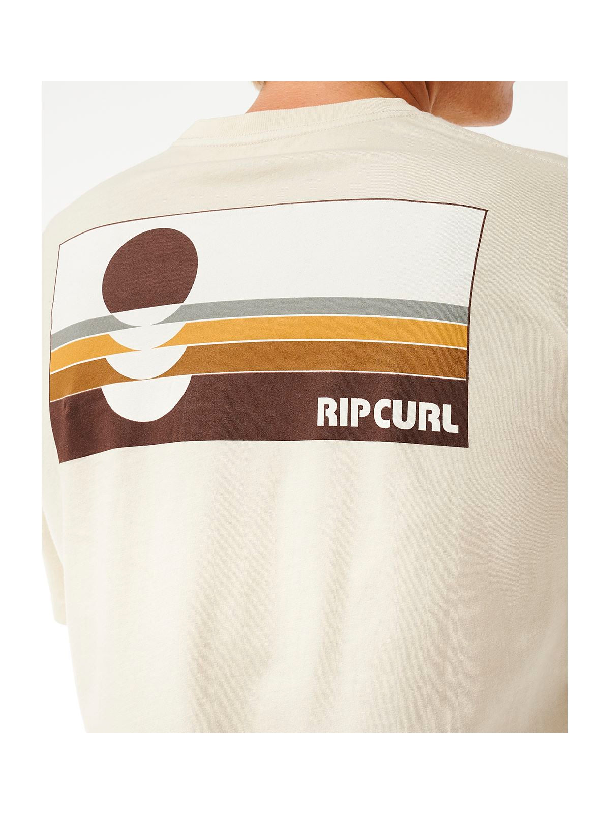 Koszulka RIP CURL Surf Revivial Peaking Tee biały - Adventure Sports