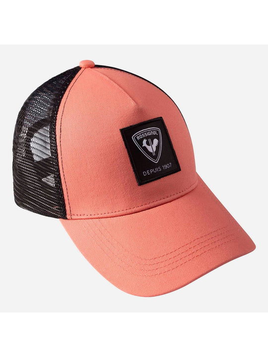 Czapka z daszkiem ROSSIGNOL Corporate Mesh Cap różowa - TU - Adventure Sports
