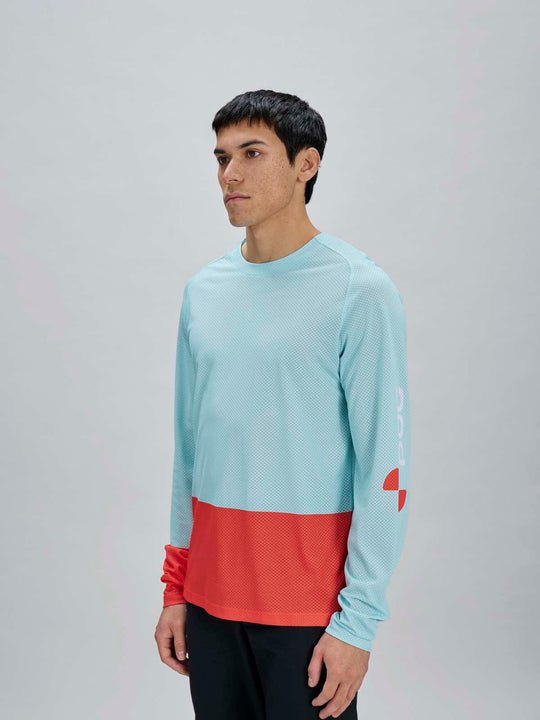 Koszulka rowerowa POC M's Motion Air L/S Jersey niebieska

