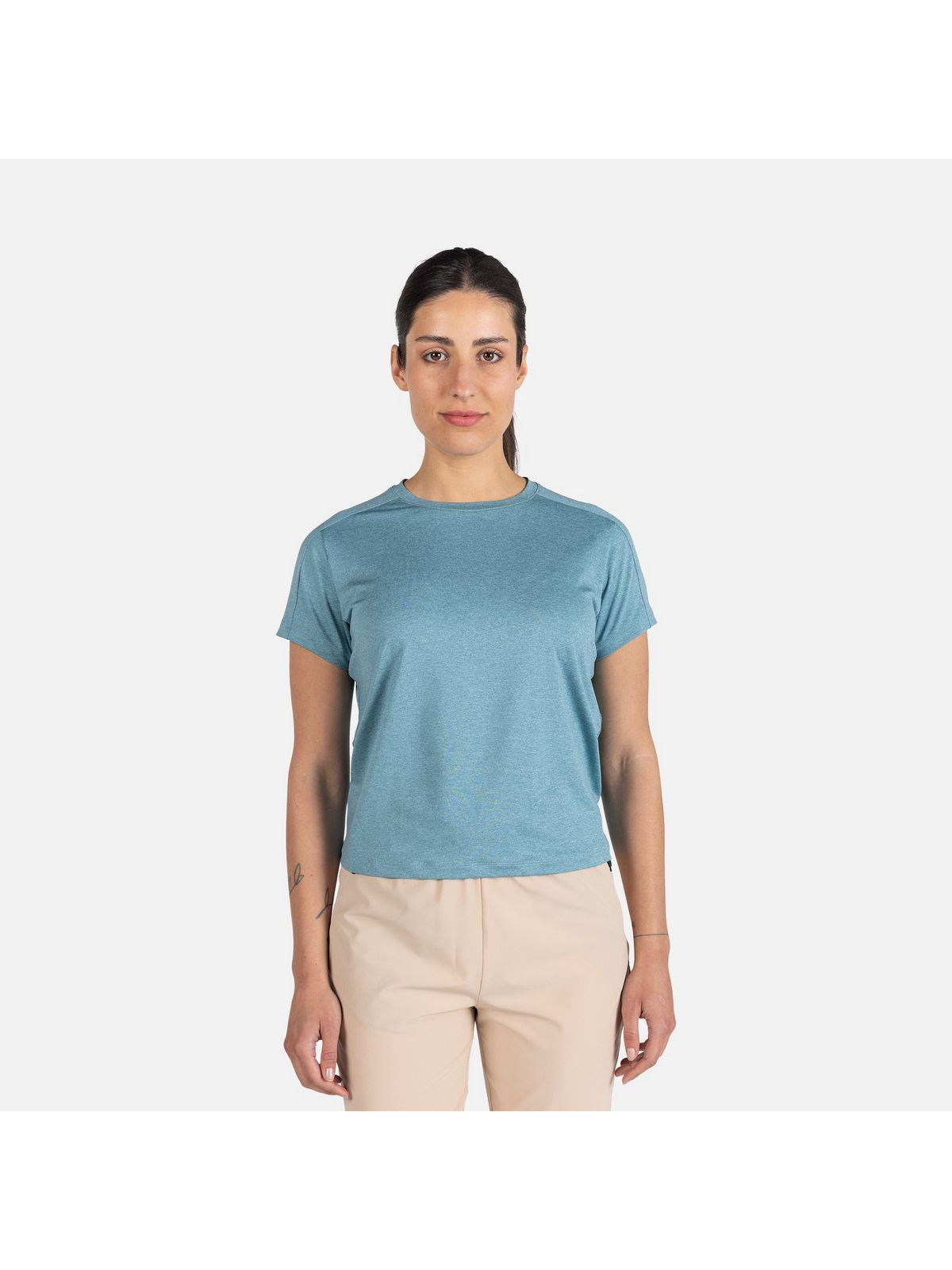 Koszulka treningowa damska ROSSIGNOL W Cloudrest Loose Tee niebieski - Adventure Sports