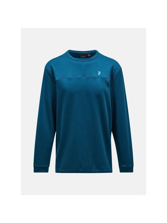 Bluza Peak Performance M Trail Polartec Crew zielony - Adventure Sports
