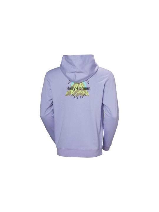 Bluza sportowa HELLY HANSEN CORE GRAPHIC SWEAT H fioletowa - Adventure Sports
