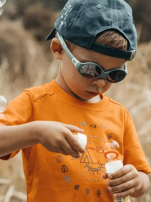 Okulary przeciwsłoneczne dla dzieci JULBO LOOP L - szary/miętowy | Spectron Cat 4 baby - 3,5 - Adventure Sports
