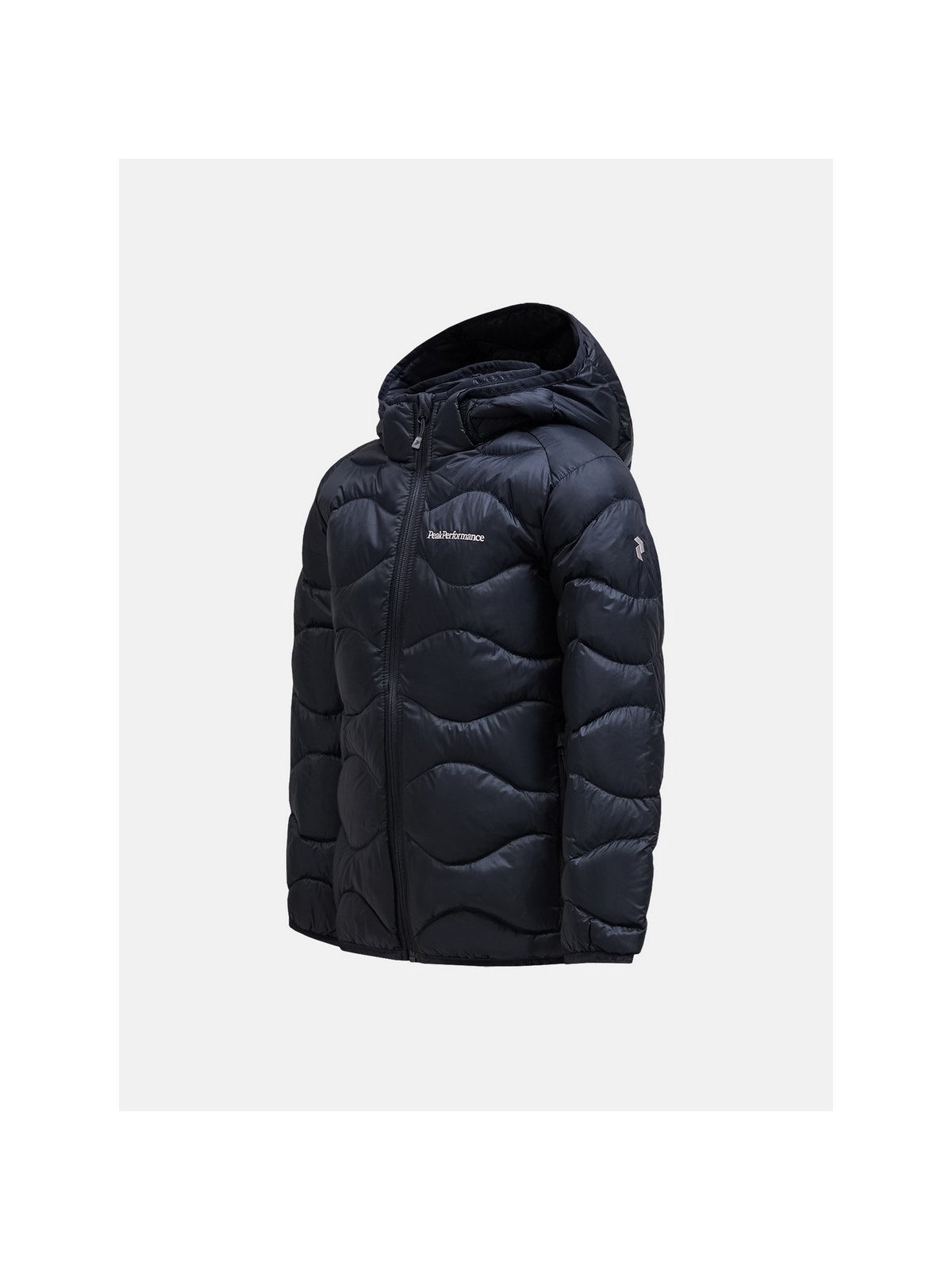 adventuresports kurtka-peak-performance-jr-helium-down-hood-jacke-czarny-g80259030-050 tyl