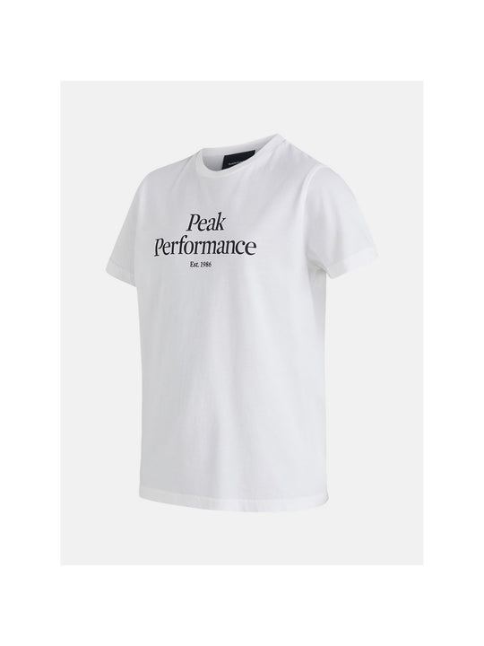 T-Shirt Peak Performance Jr Original Tee biały - Koszulka - Adventure Sports
