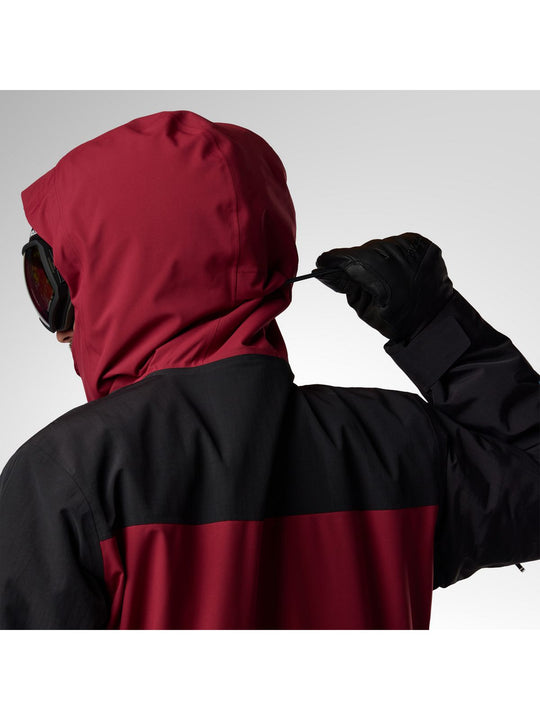 Kurtka narciarska męska ROSSIGNOL Outerlimits Insulated Jkt bordowa
