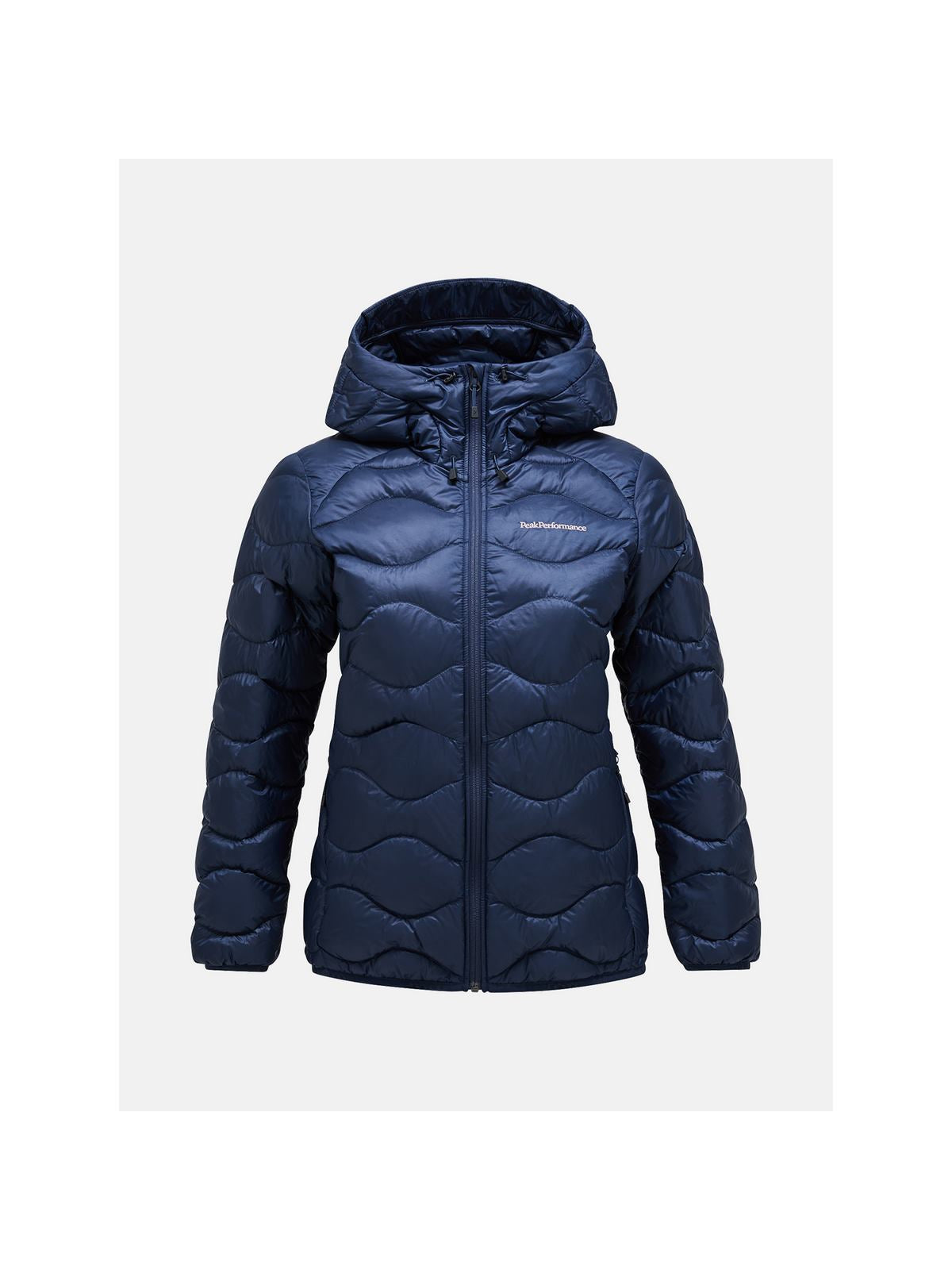 adventuresports kurtka-puchowa-damska-peak-performance-helium-down-hood-jacket-women-niebieski-g79841010-2n3 front