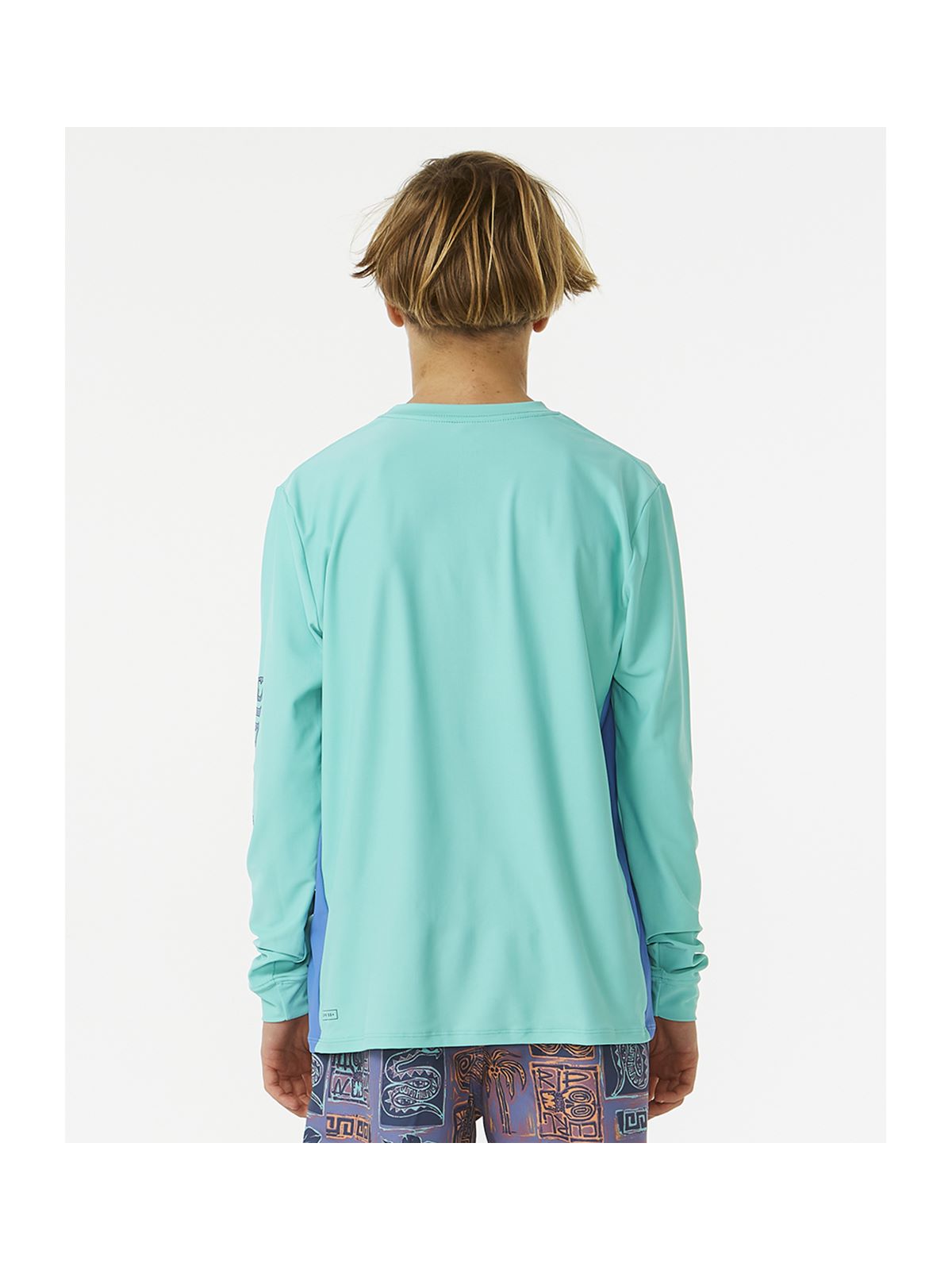 Lycra RIP CURL Lost Islands Upf L/S Boy niebieski - Adventure Sports