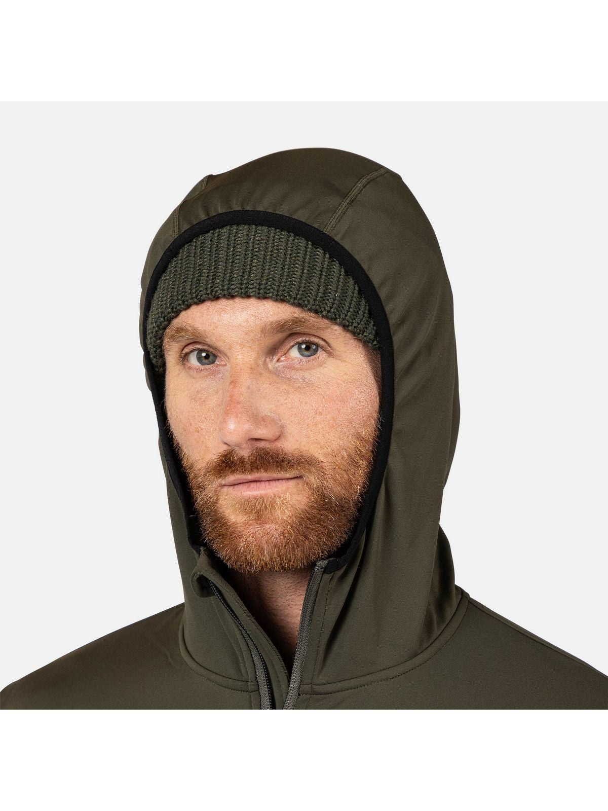 Bluza męska ROSSIGNOL Mid Layer Stretch Hoodie zielona