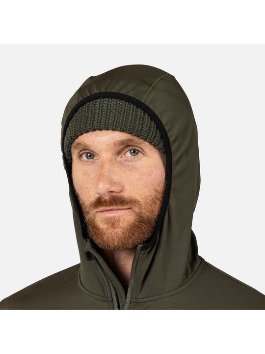 Bluza męska ROSSIGNOL Mid Layer Stretch Hoodie zielona
