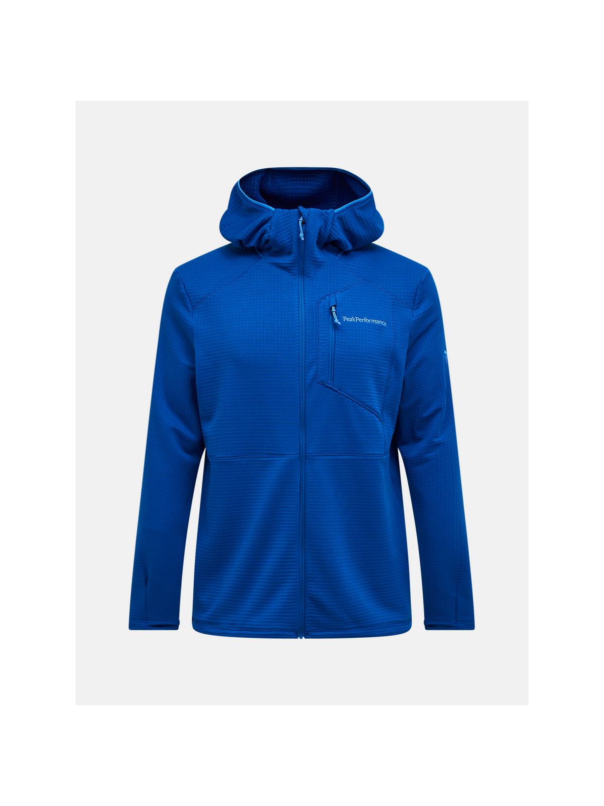 adventuresports bluza-peak-performance-m-trail-polartec-power-grid-zip-hood-g80169100-2u9 front