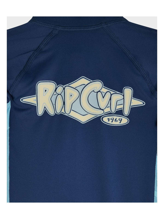 Lycra chłopięca RIP CURL Ride The Wave Upf L/S Sp-Boy niebieska
