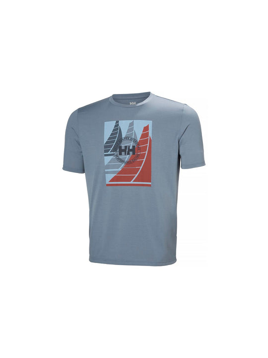 Koszulka HELLY HANSEN HP RACE GRAPHIC T-SH granatowy - Adventure Sports
