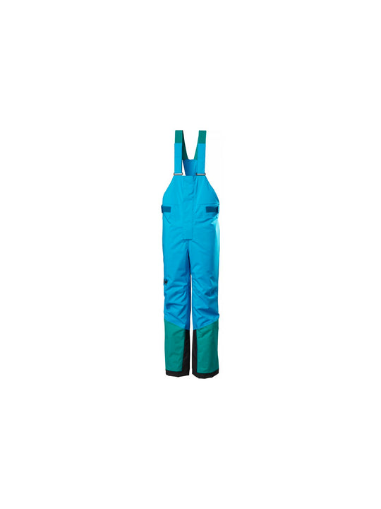 Spodnie narciarskie dziecięce HELLY HANSEN Jr Summit 2.0 Bib Pant kolor niebieski

