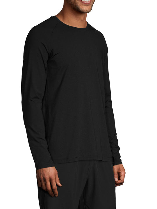 Koszulka męska CASALL M Essential Long Sleeve kolor czarny
