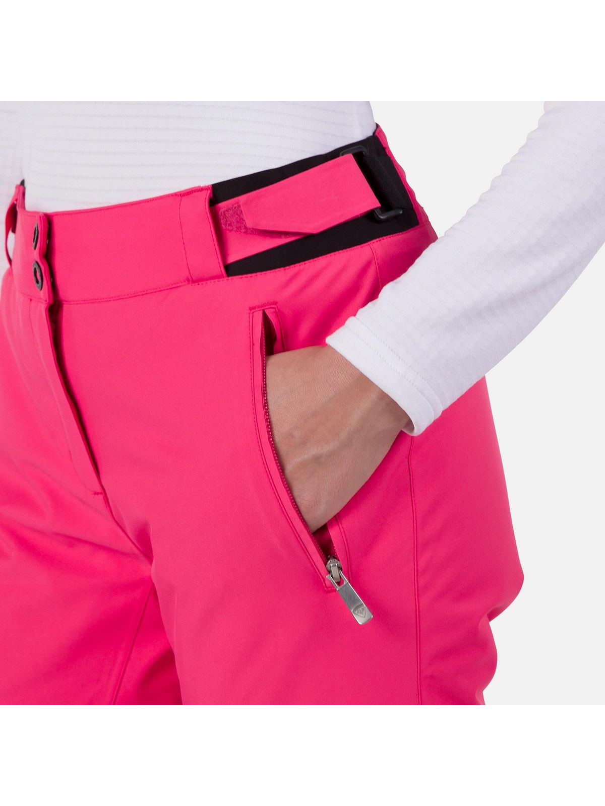 Spodnie narciarskie damskie Rossignol W Ski Pant różowy - Adventure Sports