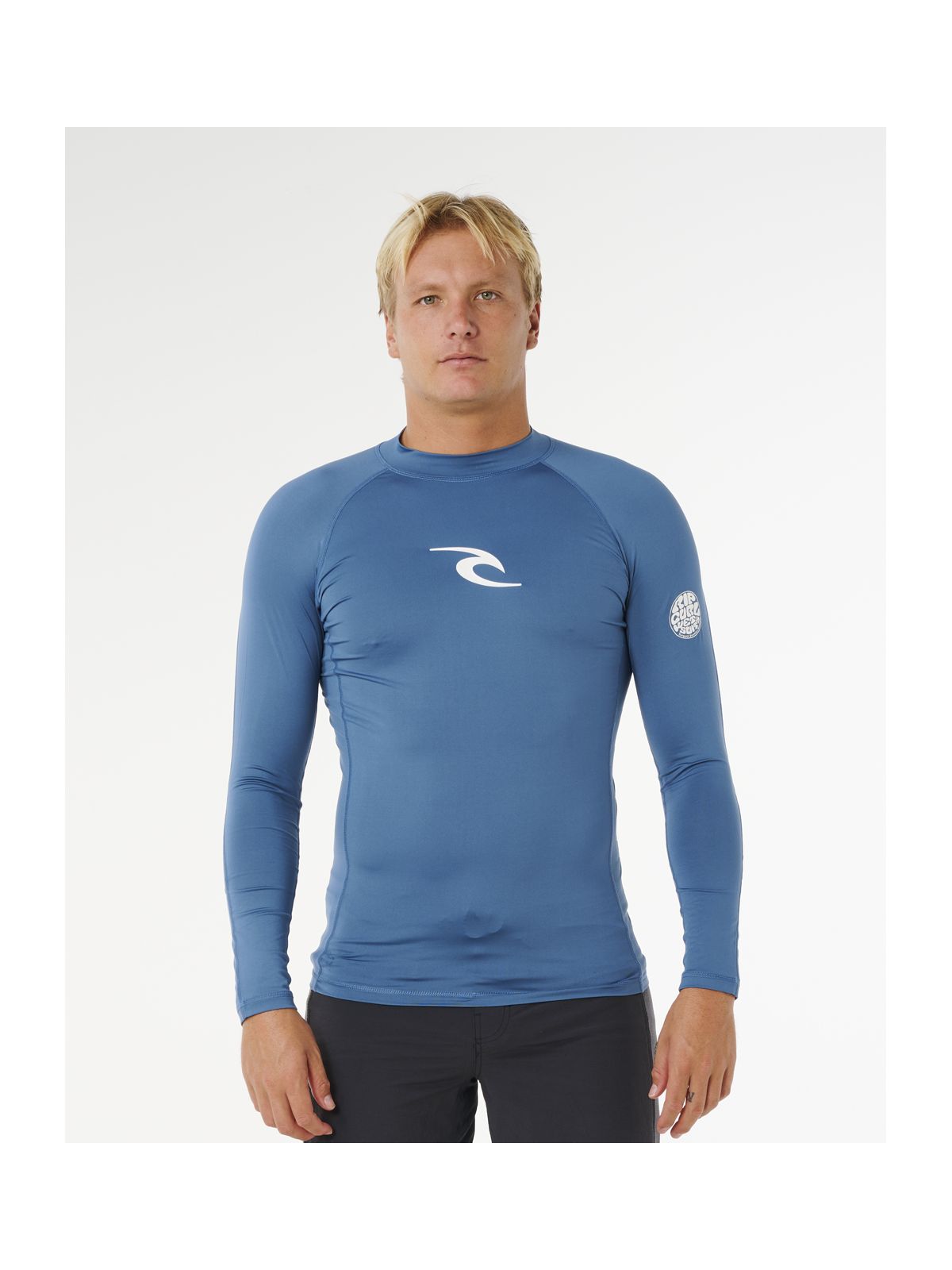 Lycra męska RIP CURL Waves Upf Perf L/S niebieska
